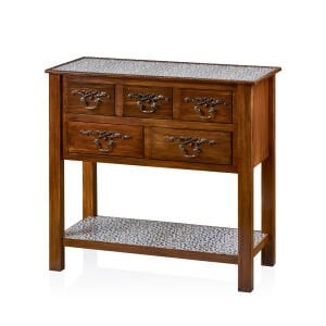 Rustik Beş Çekmeceli Dresuar