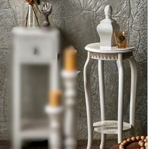 Rumi Yan Sehpa Saksılık